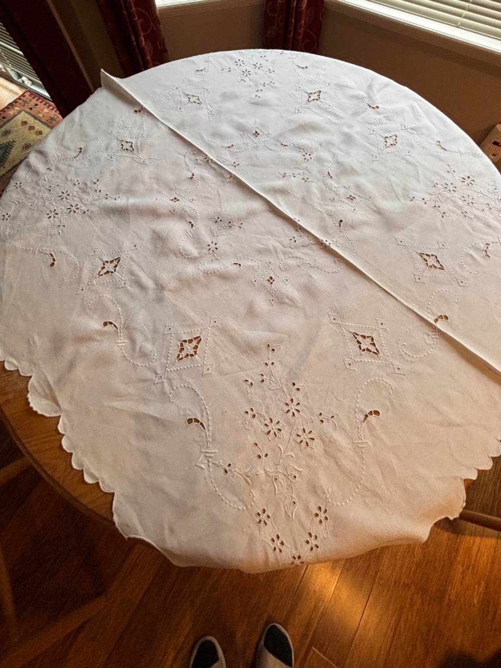 42" Square Cotton Tablecover